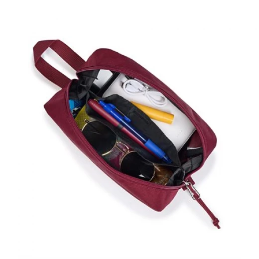 JanSport Large Accessory Pouch In Russet Red - JanSport - Image 3