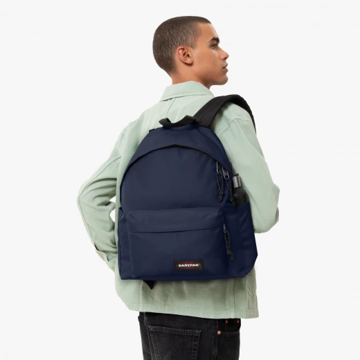 Eastpak Padded Pak'r Backpack 24L –Moonlit Navy 40 × 30 × 18 cm – Durable School & Travel Bag with Padded Back and Adjustable Straps - Eastpak - Image 2