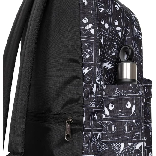 Eastpak Pokémon Day Office Backpack Black – 31L, 44x30x24 cm, Waterproof School Bag with Laptop Compartment - Eastpak - Image 6