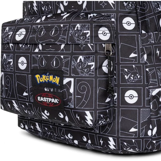 Eastpak Pokémon Day Office Backpack Black – 31L, 44x30x24 cm, Waterproof School Bag with Laptop Compartment - Eastpak - Image 5