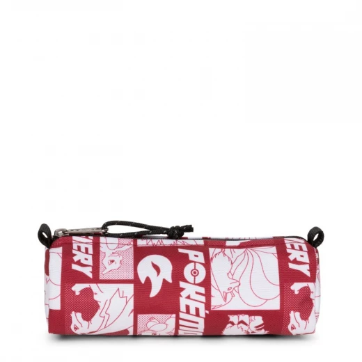Eastpak × Pokémon Benchmark Single Pencil Case – Red (Burgundy) 6 × 20.5 × 7.5 cm – Collab Edition - Eastpak - Image 3