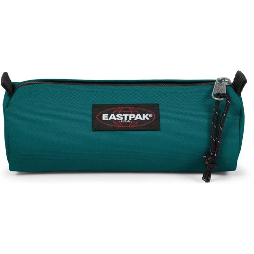 Eastpak Benchmark Pencil Case , Peacock Green, Vegan, Durable, 6 x 20.5 x 7.5 cm, Durable & Stylish Eastpak Benchmark Pencil Case , Peacock Green, Vegan, Durable, 6 x 20.5 x 7.5 cm, Durable & Stylish