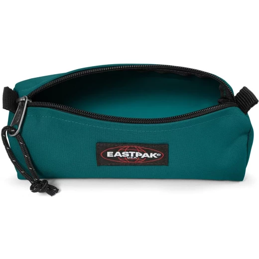 Eastpak Benchmark Pencil Case , Peacock Green, Vegan, Durable, 6 x 20.5 x 7.5 cm, Durable & Stylish - Eastpak - Image 3