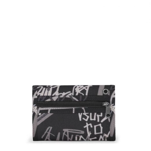 محفظة كرو علامات الشوارع السوداء عملي للسفر 10 × 13.5 × 1.5 سم من ايست باك - ايست باك - Image 2