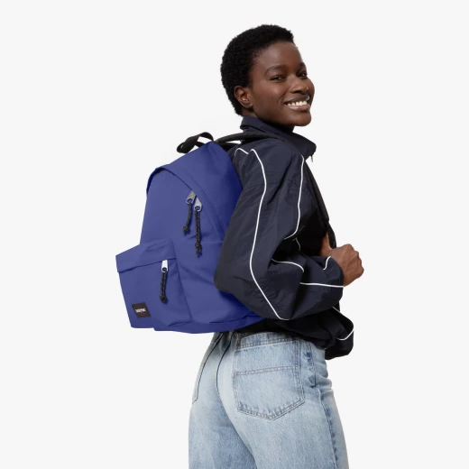 Eastpak Padded Pak'r Backpack 24L –Suit Blue 40 × 30 × 18 cm – Durable School & Travel Bag with Padded Back and Adjustable Straps - Eastpak - Image 3