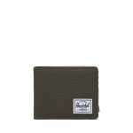 Herschel Hank Wallet – RFID Wallet Black Bifold Card & Cash Holder – 9 × 11 × 1 cm Ivy Green - Herschel