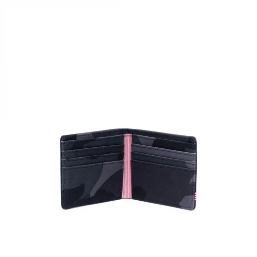 Herschel Roy Wallet – RFID Black Night Camo Card & Cash Holder – 9 × 11 × 1 cm, Travel & Everyday Carry - Herschel - Image 3