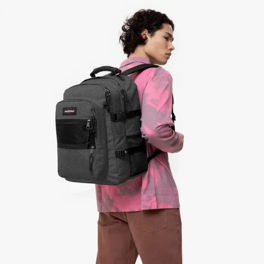 Eastpak Suplyer Backpack Black Denim – Unisex – Fits up to 41 cm Laptops – 38 x 26 cm - Eastpak - Image 2