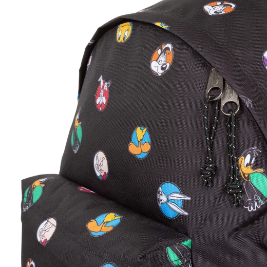 Eastpak Padded Pak'r Backpack 24L –Looney Tunes Black 40 × 30 × 18 cm – Durable School & Travel Bag with Padded Back and Adjustable Straps - Eastpak - Image 4