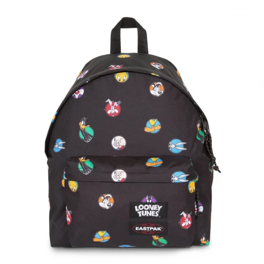 Eastpak Padded Pak'r Backpack 24L –Looney Tunes Black 40 × 30 × 18 cm – Durable School & Travel Bag with Padded Back and Adjustable Straps