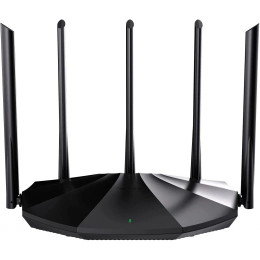 جهاز توجيه واي فاي ذكي TX2 Pro WiFi 6 AX1500، إنترنت لاسلكي ثنائي النطاق جيجابت واي فاي 6، 5 هوائيات عالية الكسب 6 ديسيبل، 3 منافذ LAN جيجابت، WPA3+OFDMA+MU-MIMO (أسود) من تيندا جهاز توجيه واي فاي ذكي TX2 Pro WiFi 6 AX1500، إنترنت لاسلكي ثنائي النطاق جيجابت واي فاي 6، 5 هوائيات عالية الكسب 6 ديسيبل، 3 منافذ LAN جيجابت، WPA3+OFDMA+MU-MIMO (أسود) من تيندا