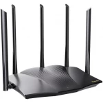 جهاز توجيه TX12 Pro AX3000 ثنائي النطاق جيجابت Wi-Fi 6 مع منافذ جيجابت ايثرنت و4 هوائيات خارجية، للمنزل والمكتب مع نطاقات 2.4 جيجاهرتز و5 جيجاهرتز، وتقنية MU-MIMO من تيندا - تيندا