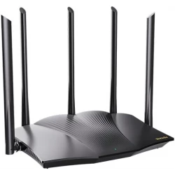 Tenda TX12 Pro AX3000 Dual Band Gigabit Wi-Fi 6 Router with Gigabit Ethernet Ports, 4 External Antennas, for Home and Office with 2.4GHz and 5GHz Bands, MU-MIMO Technology
