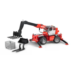 Bruder MRT 2150 Toy Construction Vehicle Black and Red
