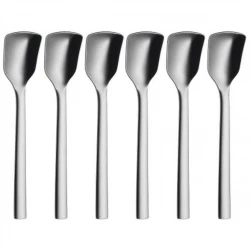 WMF Nuova Ice-cream Spoon Set of 6 - Stainless Steel