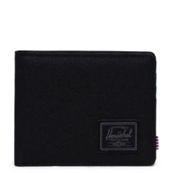 Herschel Roy Wallet Black Tonal - Compact & Stylish Everyday Carry