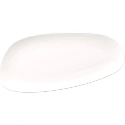 Bonna White Flat Plate 36cm Porcelain Dinnerware