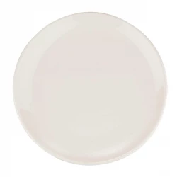 Bonna Coup Flat Plate 30cm White Porcelain Dinnerware