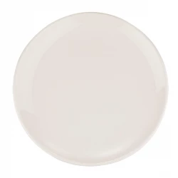 Bonna Gourmet White Flat Plate 21cm Porcelain Dinnerware