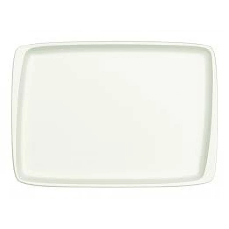 صحن بونا مووف أبيض 36x25 سم - أدوات مائدة بورسلين - بونا