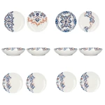 طقم عشاء KitchenCraft Rococo Silk - 12 قطعة لـ 4 أشخاص - كيتشن كرافت