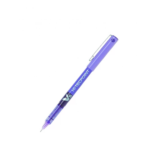 Pilot V5 Hi-Tecpoint Rollerball Pen - Violet Liquid Ink Pilot V5 Hi-Tecpoint Rollerball Pen - Violet Liquid Ink