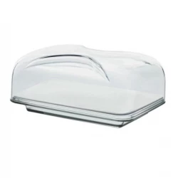 Guzzini Gocce Cheese Dish Set Transparent Serveware