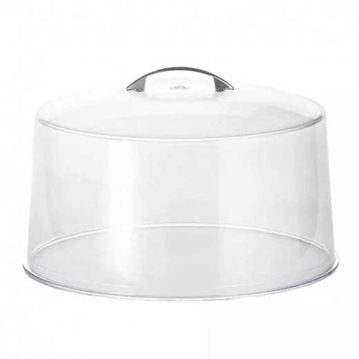 غطاء كعكة من Table Craft بقطر 30 سم مع مقبض معدني غطاء كعكة من Table Craft بقطر 30 سم مع مقبض معدني