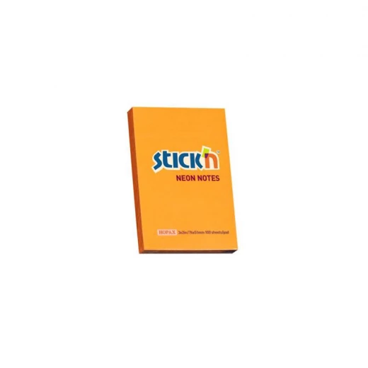 ملاحظات لاصقة 21156 مقاس 76×127 مم - 100 ورقة لون برتقال من ستيك ان ملاحظات لاصقة 21156 مقاس 76×127 مم - 100 ورقة لون برتقال من ستيك ان