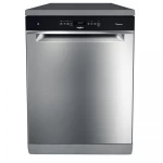 Whirlpool WFO3O41PLXUK Full Size Dishwasher – Stainless Steel, 14 Place Settings, Quiet & Efficient - ‎Whirlpool