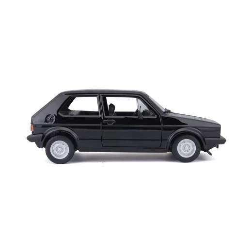 بوراغو 1:24 فولكس واجن VW Golf Mk1 GTI 1979 أسود نموذج مصبوب - بوراغو - Image 6