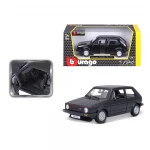 بوراغو 1:24 فولكس واجن VW Golf Mk1 GTI 1979 أسود نموذج مصبوب - بوراغو