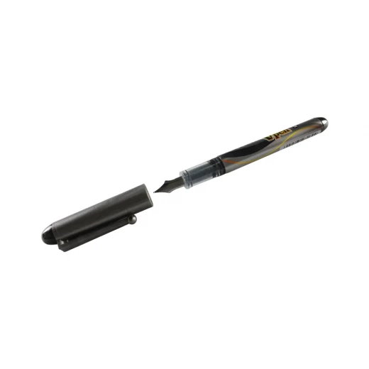 قلم حبر جاف بايلوت V-Pen فضي للاستعمال مرة واحدة حبر أسود 0.4 مم (عبوة من 12) قلم حبر جاف بايلوت V-Pen فضي للاستعمال مرة واحدة حبر أسود 0.4 مم (عبوة من 12)
