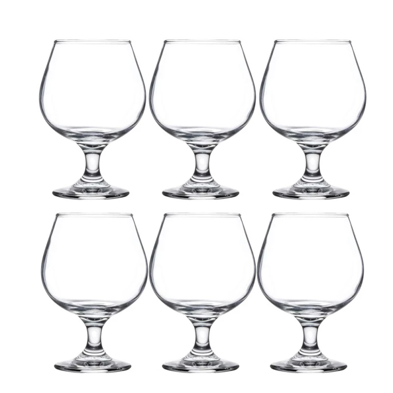 LibbeyGlass 340ml Set of 6 - Elegant Glassware for Entertaining - Libbey