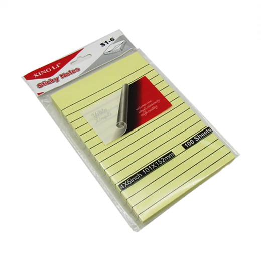 ملاحظات لاصقة Post-It مقاس 4x6 بوصة - ملونة ومنظمة ملاحظات لاصقة Post-It مقاس 4x6 بوصة - ملونة ومنظمة