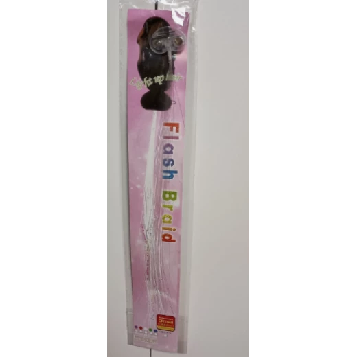 مقاطع شعر LED بيضاء - إكسسوارات شعر للحفلات الصاخبة مقاطع شعر LED بيضاء - إكسسوارات شعر للحفلات الصاخبة