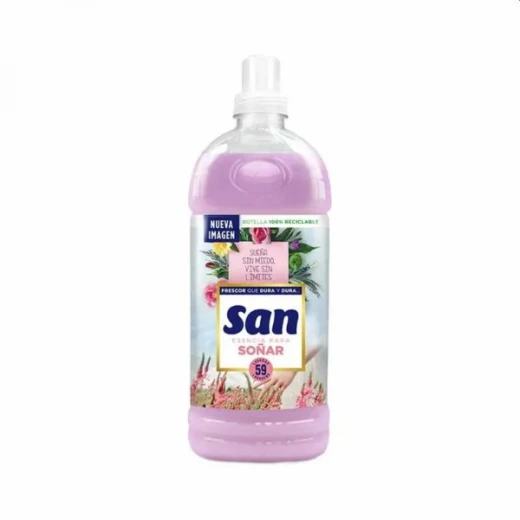 منعم أقمشة مركز من San - استمتع بـ 59 غسلة من فلوتا منعم أقمشة مركز من San - استمتع بـ 59 غسلة من فلوتا