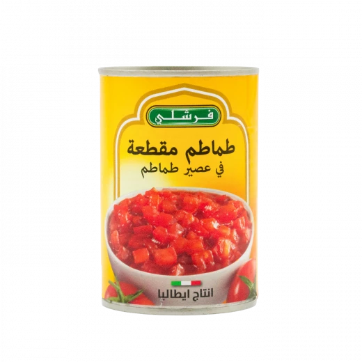 طماطم مقشرة ومقطعة طازجة 400 جرام - جاهزة للاستخدام طماطم مقشرة ومقطعة طازجة 400 جرام - جاهزة للاستخدام
