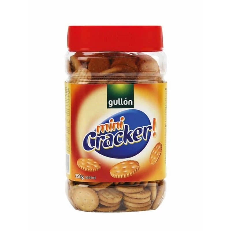 Gullon Mini Crackers 350g - Delicious & Crunchy Snack for All Ages - Gullon