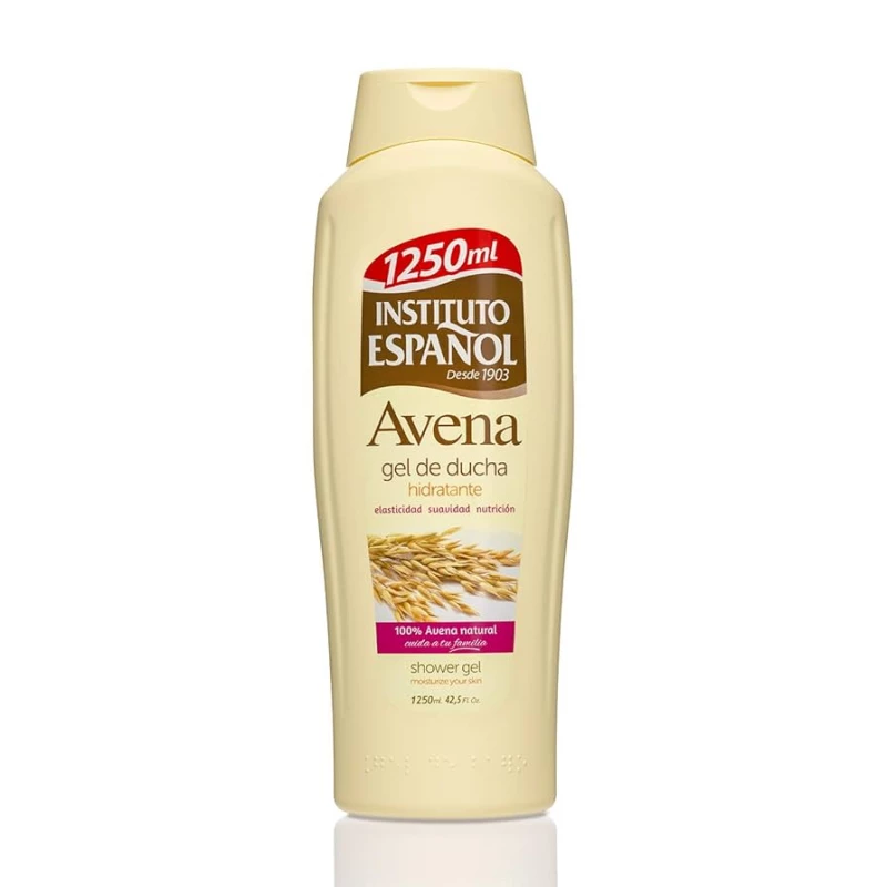 Instituto Español Shower Gel 1250ml, Moisturizing Body Wash with Gentle Formula, Suitable for All Skin Types - Instituto espanol