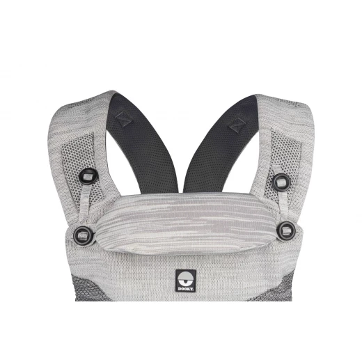 Dooky Be One Nova Grey Baby Carrier: Ergonomic, Breathable Suitable from 0-3 years (3.5-15 KG) - Dooky - Image 4