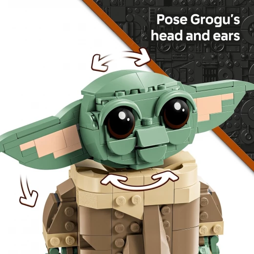 LEGO Star Wars: The Mandalorian Grogu with Hover Pram Building Toy Set - Star Wars Toy for Kids, Boys and Girls, Ages 10+ - Gift Idea for Birthday - 75403 - LEGO - Image 2
