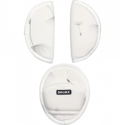Dooky Dandelion Universal Car Seat Belt Pads - Soft & Comfortable