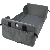Dooky Traveller Baby Travel Mattress - Grey Melange - Portable & Compact