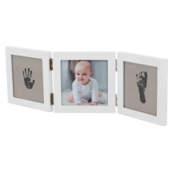 طقم إطار Dooky Happy Hands الثلاثي: التقط بصمات وذكريات الطفل