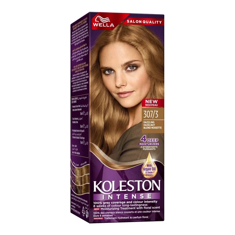Wella K2000HC Hazel Blonde Hair Color - Permanent Dye 307/3 - Wella