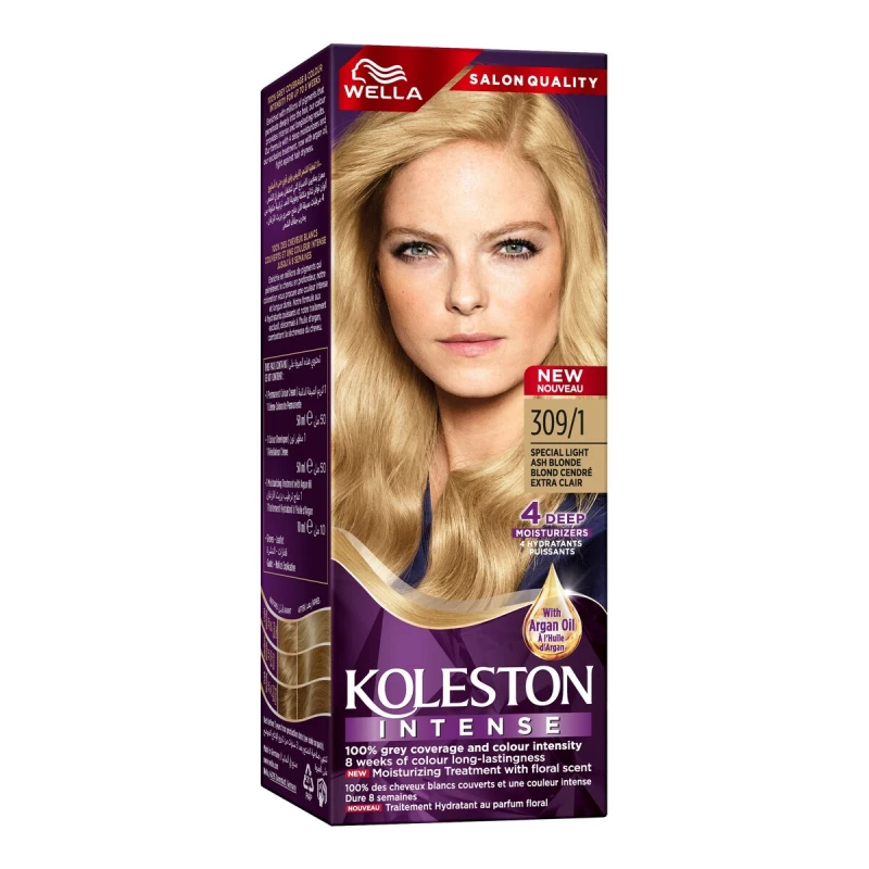 Wella K2000HC 309/1 Very Ash Blonde Hair Color - Permanent Dye - Wella