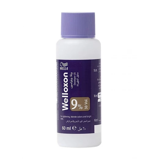 Wella Welloxon 9% Hair Color Developer for Blonde & Red - 60ml Wella Welloxon 9% Hair Color Developer for Blonde & Red - 60ml