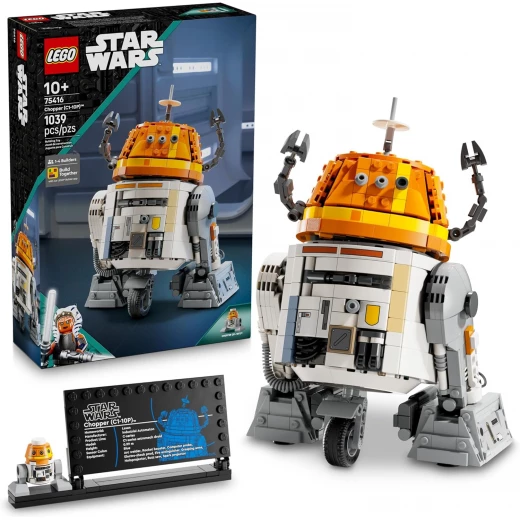 LEGO Star Wars: Ahsoka Chopper (C1-10P) Astromech Droid Set - Building Toy for Kids, Ages 10+ - Makes a Great Gift for Boys and Girls - Model Kit and Room Decor Idea for Sci-Fi Adventure Fans - 75416 LEGO Star Wars: Ahsoka Chopper (C1-10P) Astromech Droid Set - Building Toy for Kids, Ages 10+ - Makes a Great Gift for Boys and Girls - Model Kit and Room Decor Idea for Sci-Fi Adventure Fans - 75416