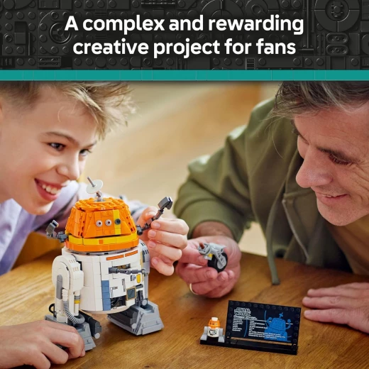 LEGO Star Wars: Ahsoka Chopper (C1-10P) Astromech Droid Set - Building Toy for Kids, Ages 10+ - Makes a Great Gift for Boys and Girls - Model Kit and Room Decor Idea for Sci-Fi Adventure Fans - 75416 - LEGO - Image 6
